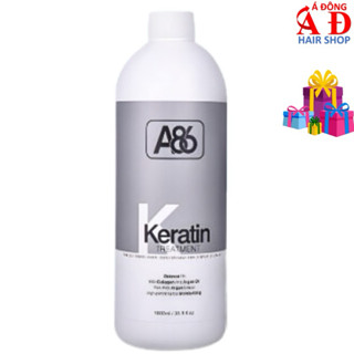 Keratin Thuỷ Phân Nano Complex A86 Smoothing Treatment phục hồi tóc nát, kẹp thẳng 1000ml