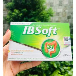 Ibsoft-viên uống hỗ trợ điều trị các triệu chứng của bệnh viêm đại tràng-đại tràng co thắt-hội chứng ruột kích thích