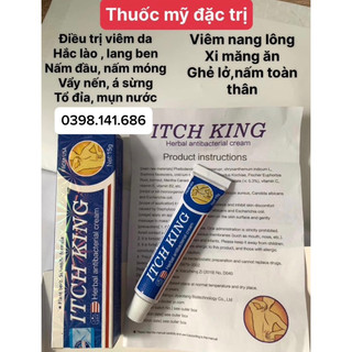Kem bôi da ITCH KING ( hàng nhập khẩu Mỹ) 1 tuýp