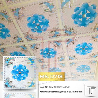 La phông nhựa, Tấm trần nhựa PVC, tấm trần thả kích thước 60x60cm bền đẹp trang trí nhà cửa