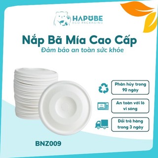 10 nắp bã mía phẳng cắm ống hút trà sữa Hapobe (2 size) BNZ009 BNZ010