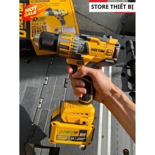 Máy khoan 120nm dekton chân pin dewalt d20-id13120atc hỗ trợ khoan rút lỗi