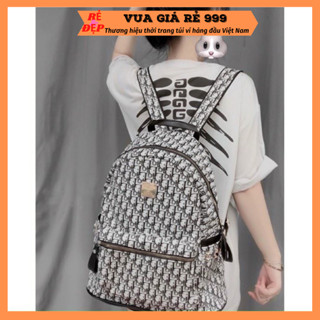 Balo đi học thổ cẩm size to 40 nam nữ thời trang đi chơi du lịch đựng vừa sách vở A4 BL335