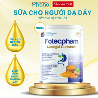 Sữa Nghệ Fotecpham Nanogol Curcumin hỗ trợ cải thiện các vấn đề dạ dày Japa Kids