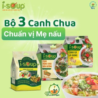 COMBO 3 VỊ CANH ăn liền 3 phút Khách chọn phân loại