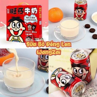 Sữa bò lon Chú Hề Đài Loan hãng Wangwang