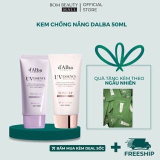 Kem chống nắng d'alba tone up color correcting spf 50+pa ++++ sun cream 50ml -kem chống nắng d'alba purple