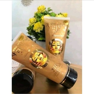 [ Tặng 1 cọ đắp nạ] Mặt nạ vàng 24k hàn quốc 220ml