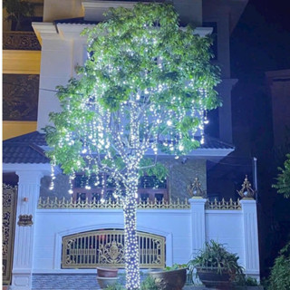 Dây Đèn led quấn cây đúc nhựa siêu chống nước trang trí ngoài trời led đúc 12V siêu bền trang trí quán cafe quán ăn