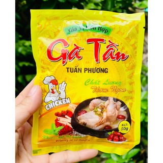 Gia vị Gà tần, thang hầm gà gói 50gr