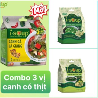 COMBO 3 VỊ CANH ăn liền 3 phút Khách chọn phân loại