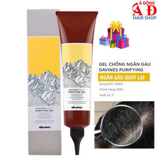 Tuýp gel hỗ trợ trị gàu và nấm ngứa da đầu Davines Naturaltech Purifying Italy 150ml