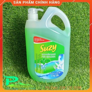 Nước rửa chén Suzy bạc hà chất lượng NHẬT BẢN - Can 2,1kg
