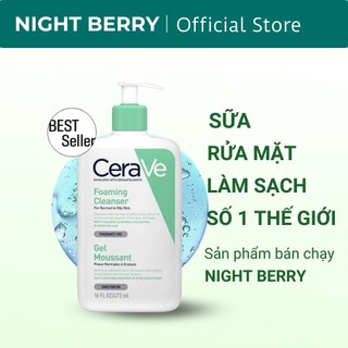 Sữa rửa mặt cerave dịu nhẹ dành cho mọi loại da 236ml