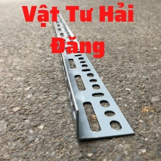 Thanh sắt v lỗ v3x5cm dài 40cm sắt kệ v lỗ