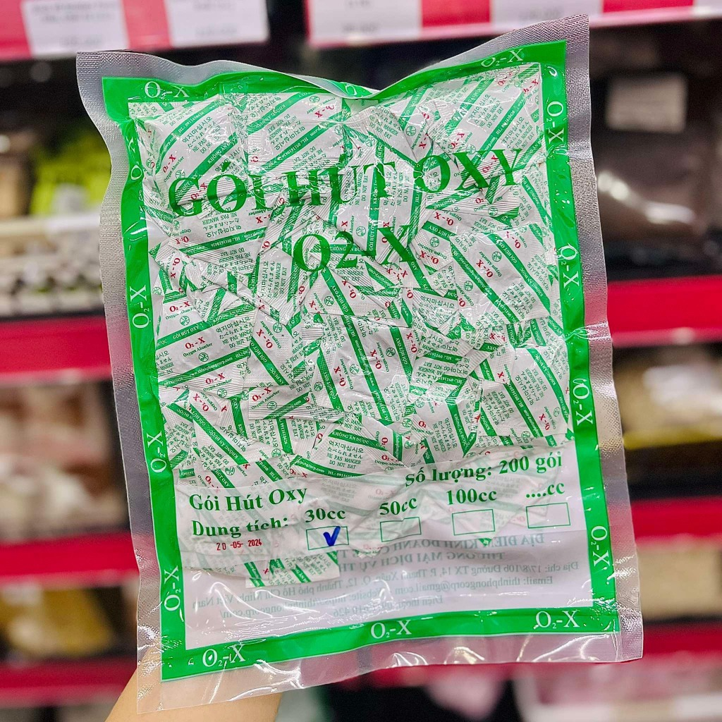 Hút ẩm oxy 30cc (200 chiếc)