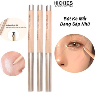 Bút kẻ mắt dạng sáp nhũ - phấn mắt dạng bút sáp nhũ lấp lánh chống nước lên màu cực đẹp - hickies lacing system