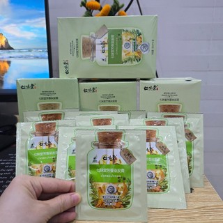 Combo 2 gói dầu gội nhuộm tóc đen nâu phủ bạc tóc