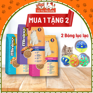(1,5Kg) Thức ăn hạt cho mèo mọi lứa tuổi MININO YUM