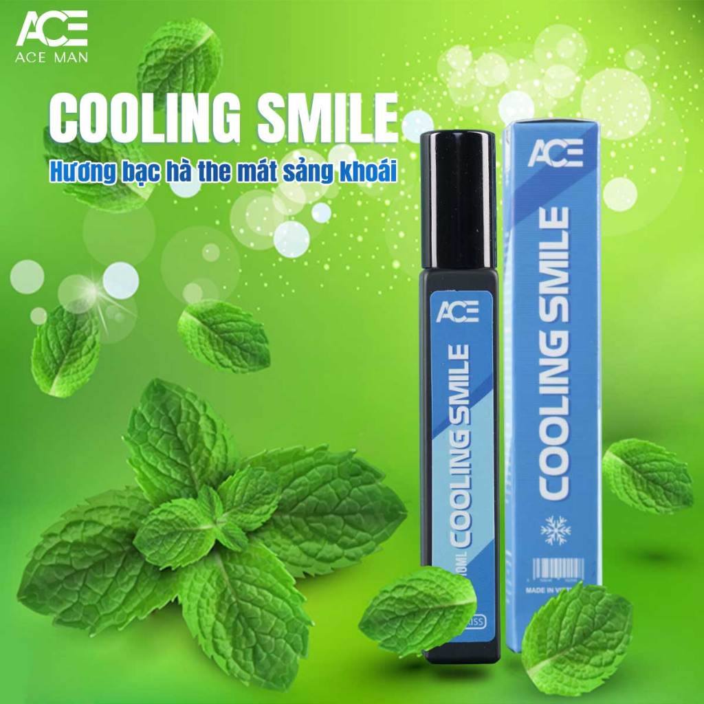 Xịt thơm miệng ACE MAN Deep Kiss 10ml cho nam nữ hương vị trái cây tự nhiên ngọt ngào the mát