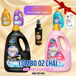  04 Kg nước giặt xả HyGienC Plus  - Giặt quần áo thơm hương nước hoa