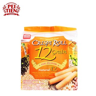 BÁNH DINH DƯỠNG 12 LOẠI NGŨ CỐC CRISPI ROLL VỊ TRỨNG PEI TIEN 180 GRAM