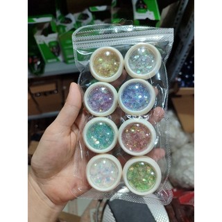Set nhũ vảy cá 8 hũ