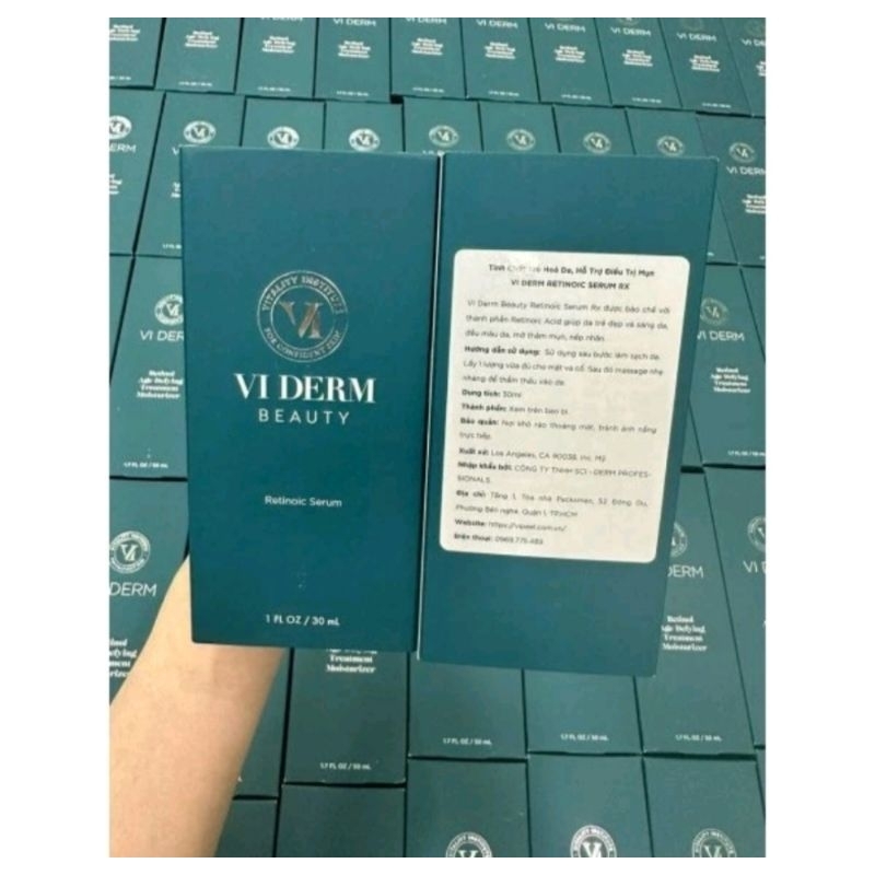 Serum ViDerm Dark Sport Lifting giúp làm sáng da và an toàn