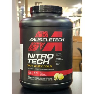 Sữa tăng cơ Nitro Tech Whey Gold Size 5.03LBS - NHIỀU HƯƠNG VỊ - Hàng Chính Hãng Muscletech USA
