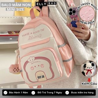  Balo đi học cho bé balo MINI mầm non cặp đi học đi chơi cho bé gái trai dễ thương cặp học sinh vải chống nước 