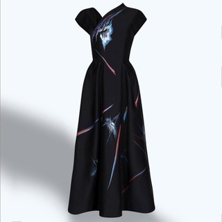 ĐẦM T4LB0T ASYMMETRY NECK