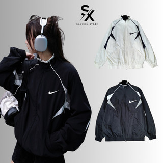 Áo khoác dù nike cao cấp chất dù 2 lớp dày dặn chống tia uv - SXAKA66
