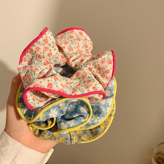 [Tím.Little] CỘT SCRUNCHIES VẢI HOẠ TIẾT NHIỀU KIỂU DÂY BUỘC TÓC THỜI TRANG