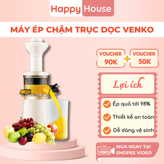 BẢO HÀNH 12 THÁNG -Tặng Cốc Đựng Nước,Máy Ép chậm venko mini, điều chỉnh tốc độ, giữ trọn 100% dưỡng chất, ép trái cây