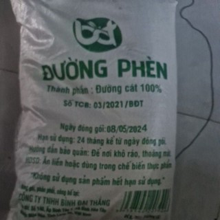 Đường phèn kim cương đẹp bao 10kg