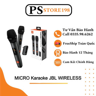 Micro không dây jbl wireless - hàng chính hãng phân phối pgi - bảo hành 12 tháng