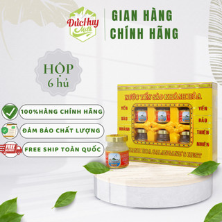 [Hộp 6 Lọ] Nước Yến sào Sanest Khánh Hòa đóng lọ 70ml_Duchuymilk