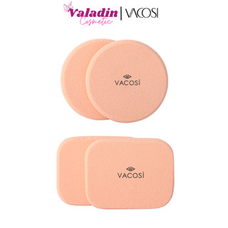 Bông ướt trang điểm Vacosi BP03/04/05 tròn nhỏ - vuông tròn - tròn lớn
