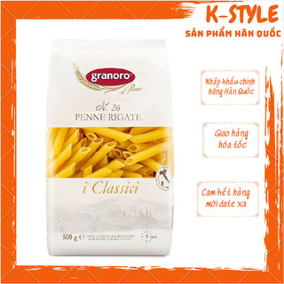 Nui ống Granoro Penne Rigate 500g
