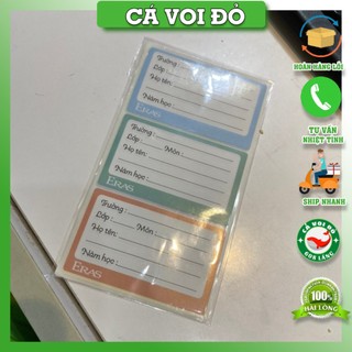 Set 15 nhãn vở eras e587 /8936222595876