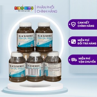 (Size to date 2026) Viên uống dầu cá Blackmores Fish Oil 1000 odourless