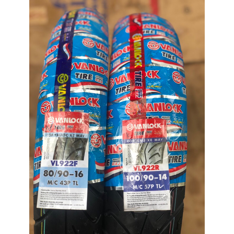 vỏ lốp xe máy SH Mode chính hãng vanlok 80/90-16,100/90-14