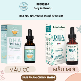 Siro bổ sung DHA Livewise cho bé từ sơ sinh