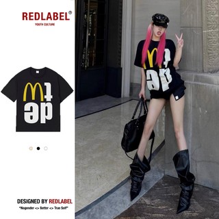 Áo Thun Nam Nữ In "MTDE" Tshirt, Áo Phông REDLABEL In Họa Tiết Tay Lỡ Chất Vải Cotton 250gsm Form Oversize