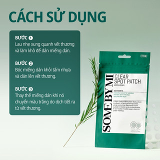Miếng Dán Mụn Some By Mi Clear Spot Patch