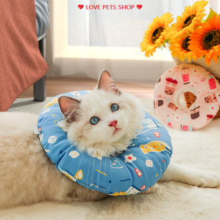 Vòng cổ chống liếm cho Chó Mèo bằng bông mềm mại - Love pets shop