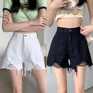 Quần short bò- jean rách cá tính