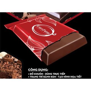 SOCOLA ĐEN GANA FARM VỎ ĐỎ 1KG