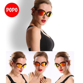 Kính bơi người lớn 1020 POPO chống tia UV, hạn chế sương mờ ngăn nước tuyệt đối