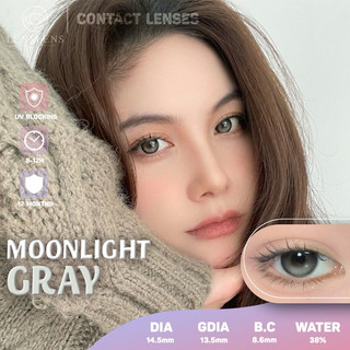 Lens Mắt Kính Áp Tròng Moonlight Gray